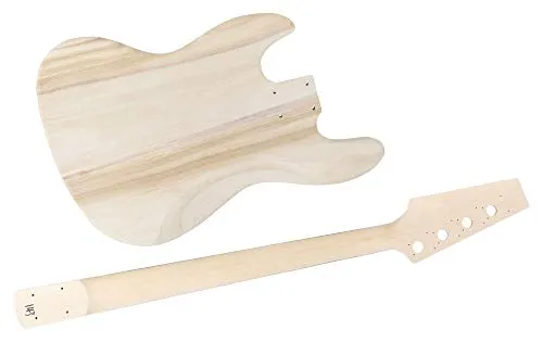 Rocktile JB-Style E-Bass Bausatz DIY unbehandelt