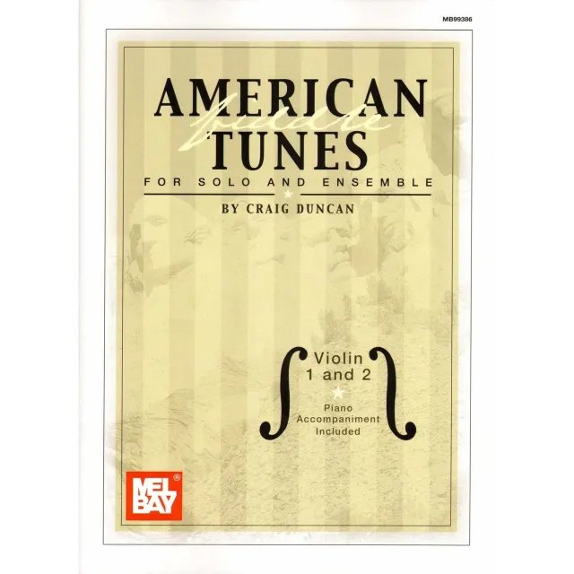 Mel Bay American Fiddle Tunes Noten Violine Klavier