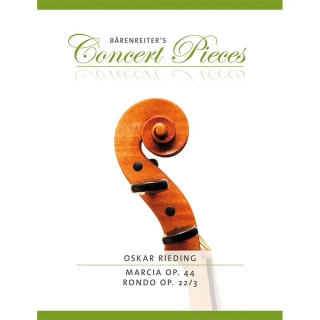 Bärenreiter Rieding Marcia Op.44 Rondo Noten Violine Klavier