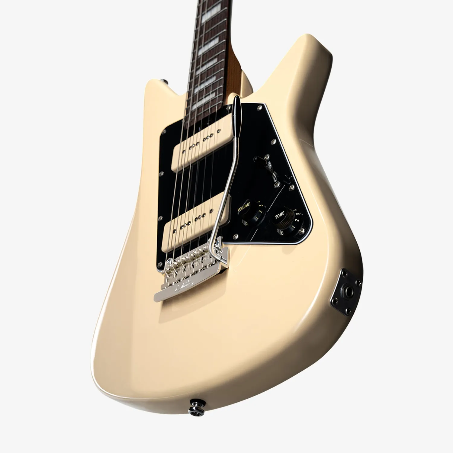 Sterling Albert Lee P90 E-Gitarre Vintage Cream