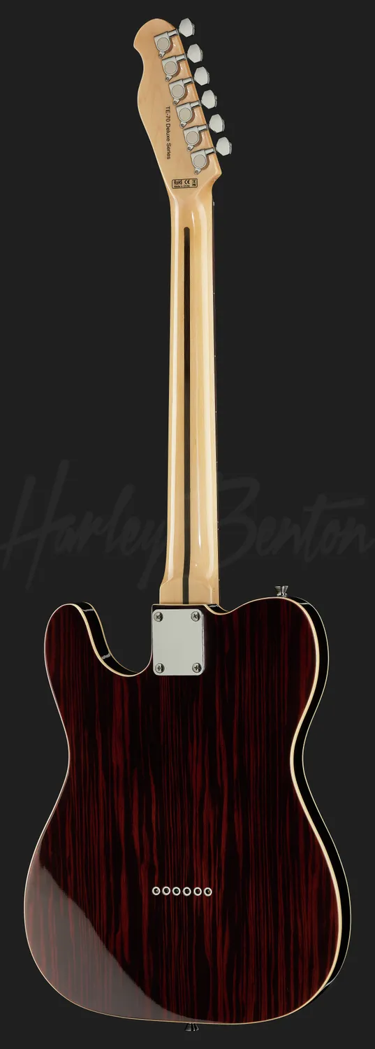 Harley Benton TE-70 RW E-Gitarre T-Style Furnier