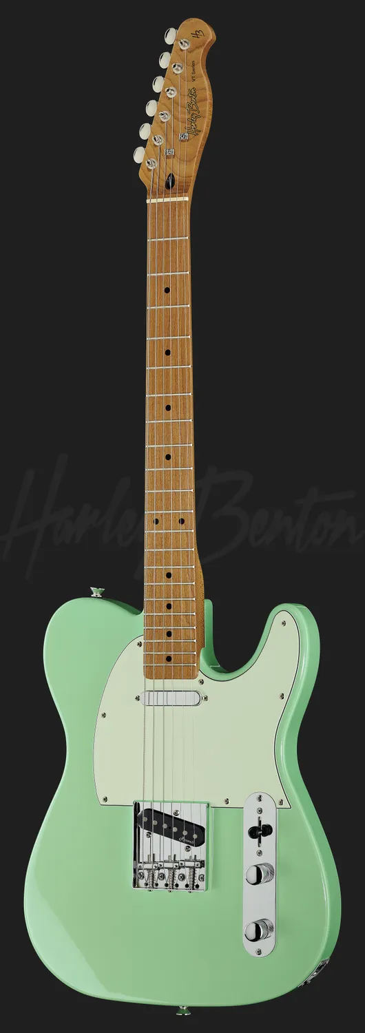 Harley Benton TE-62CC SFG E-Gitarre Seafoam Green Twang
