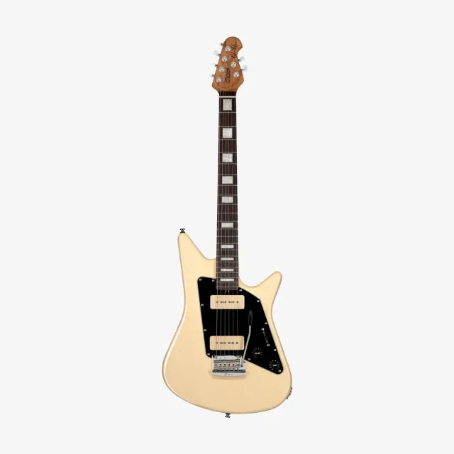 Sterling Albert Lee P90 E-Gitarre Vintage Cream