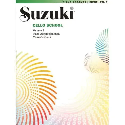 Suzuki Cello School Vol 5 Klavierbegleitung Noten
