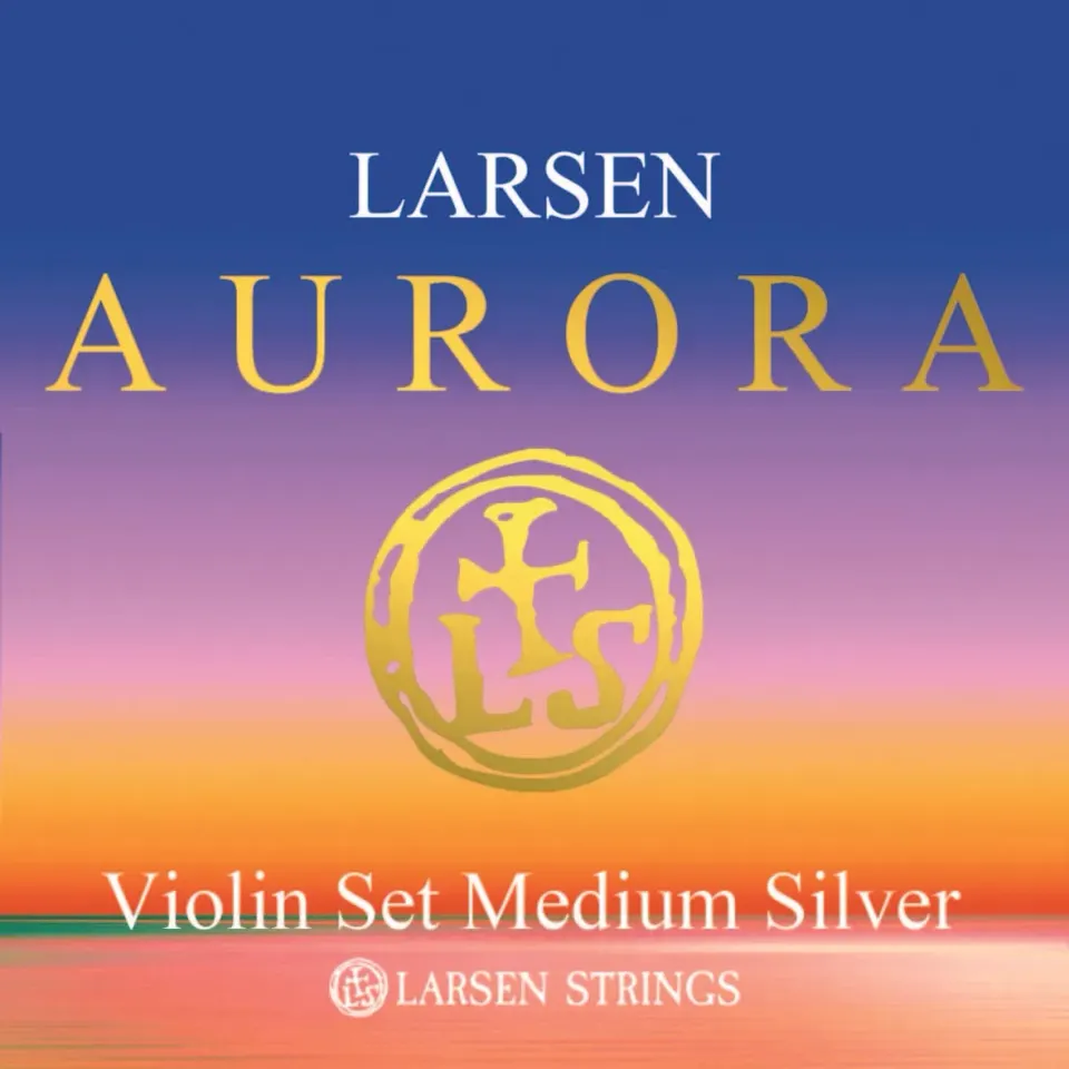 Larsen Aurora Violine Saitensatz 4/4 Medium Silber-D