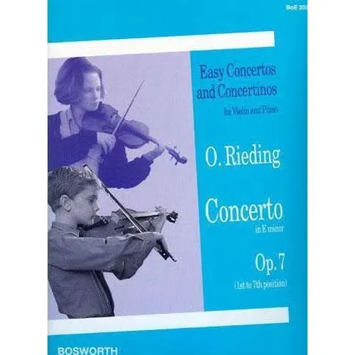 Shar Music Rieding Op. 7 Violinkonzert Noten Violine e-Moll