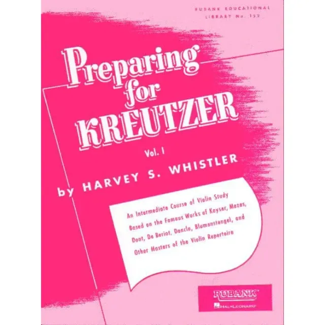 Rubank Preparing for Kreutzer Vol. 1 Etüdenheft Violine