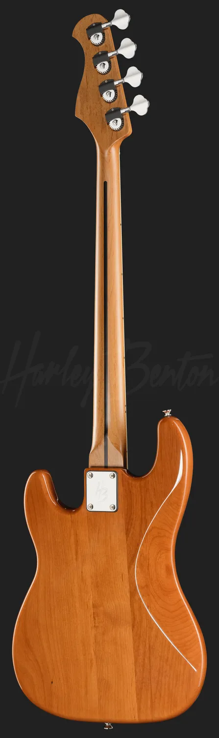 Harley Benton MV-4PJ E-Bass Natural PJ-Bestückung