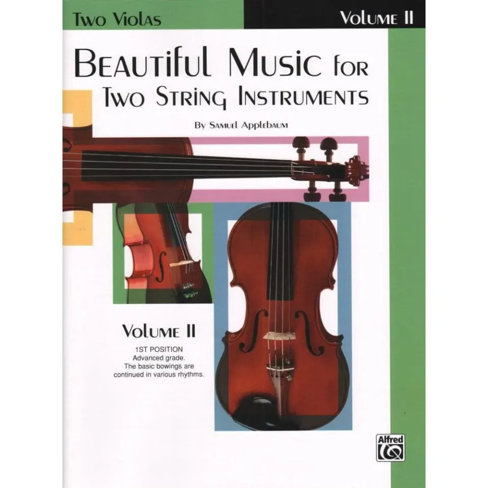 Shar Applebaum Beautiful Music Two Violas 2 Noten Duo