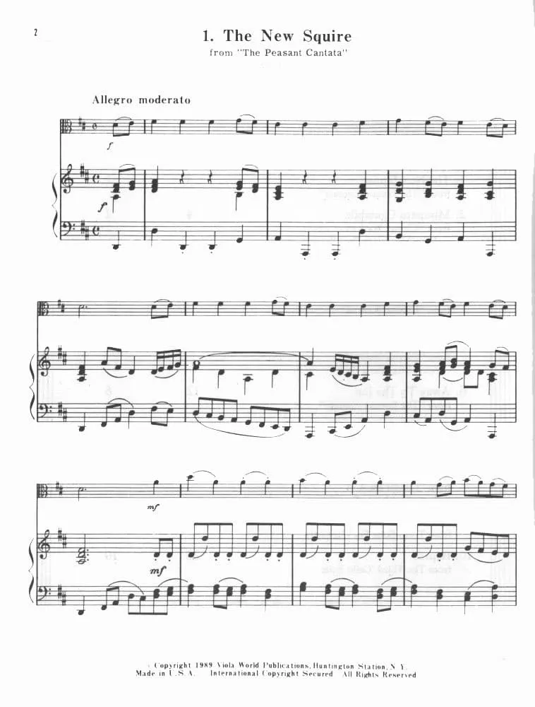 Shar Music Basic Bach Young Violist Noten Viola Klavier
