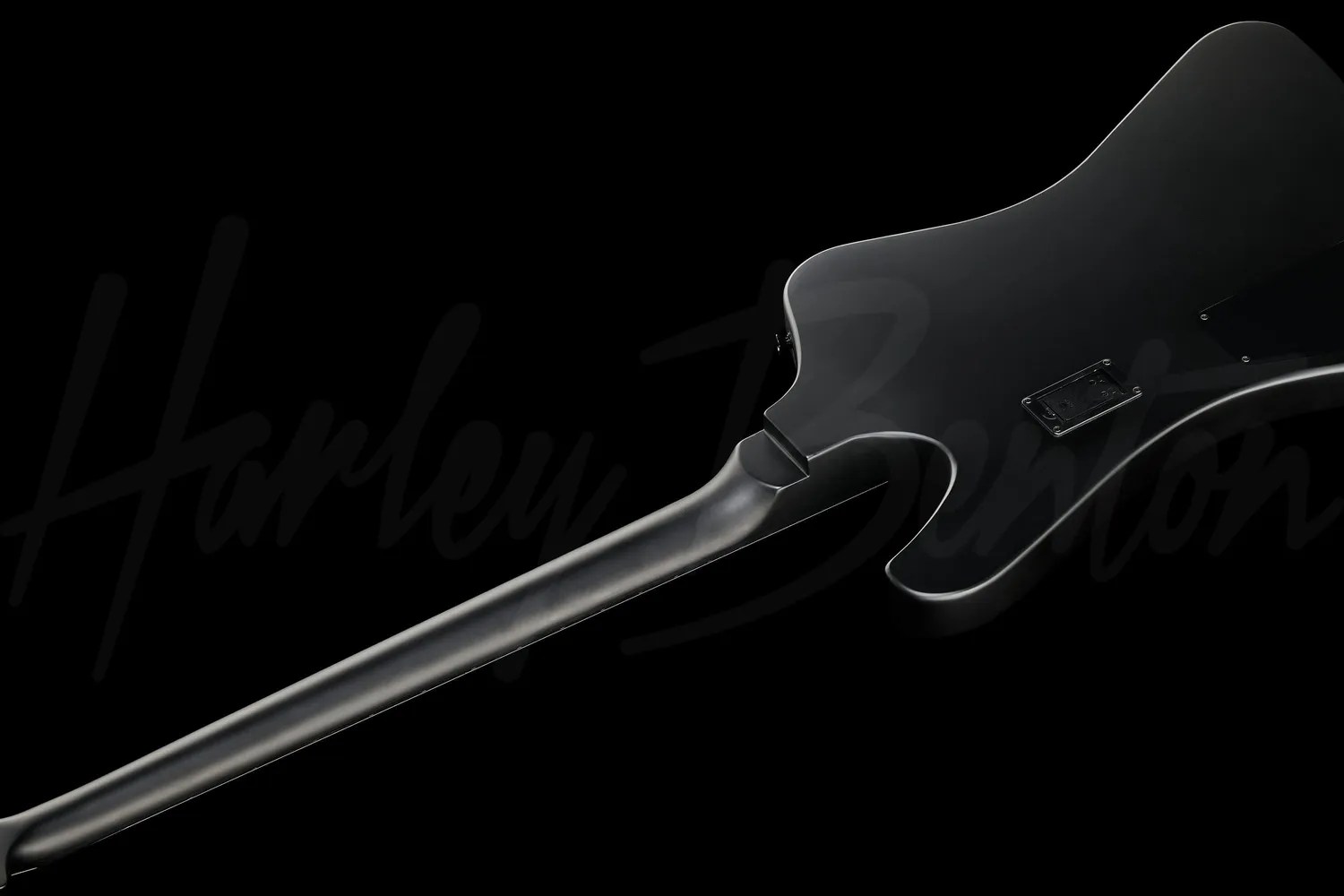 Harley Benton Tribute TB-70 SBK E-Bass Satin Black Aktiv