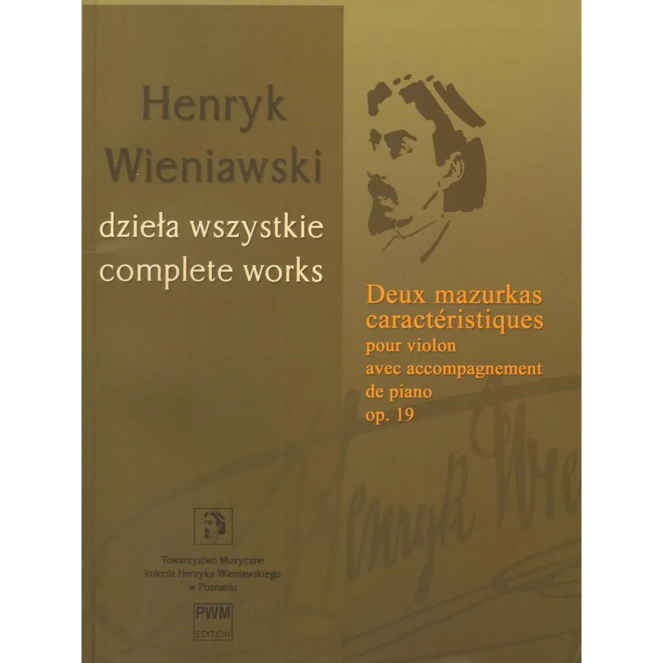 PWM Wieniawski Zwei Mazurkas Op. 19 Violinnoten Klavier