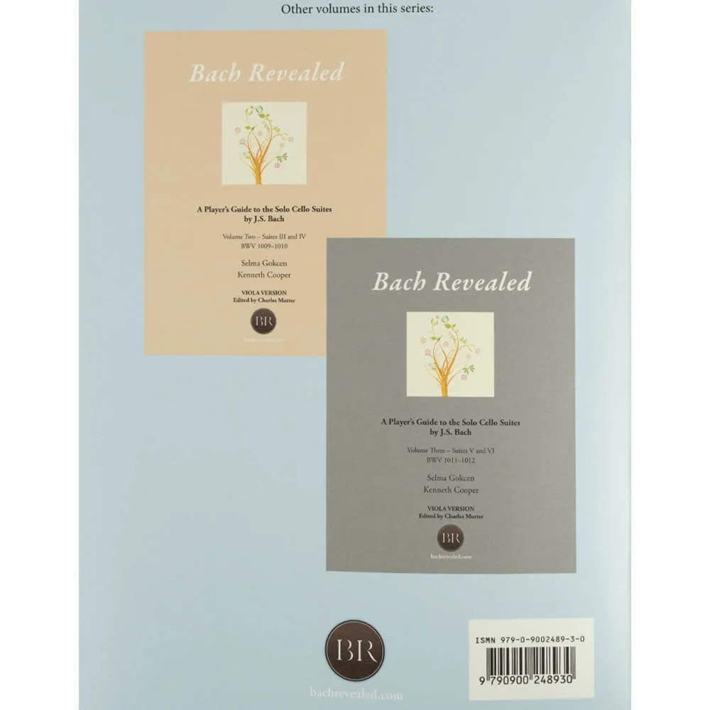 SHAR Bach Revealed Bratschennoten Viola Suiten 1-2