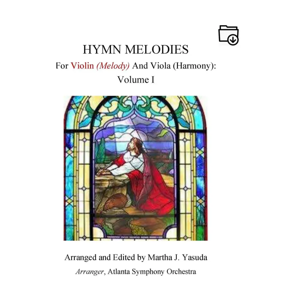 Shar Music Yasuda Hymn Melodies Vol.1 Violin Viola digital