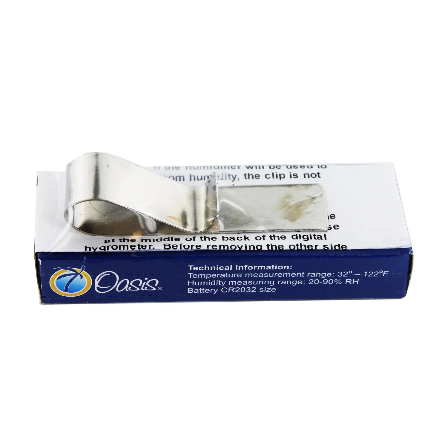 Oasis Digital Hygrometer mit Clip 20-90%