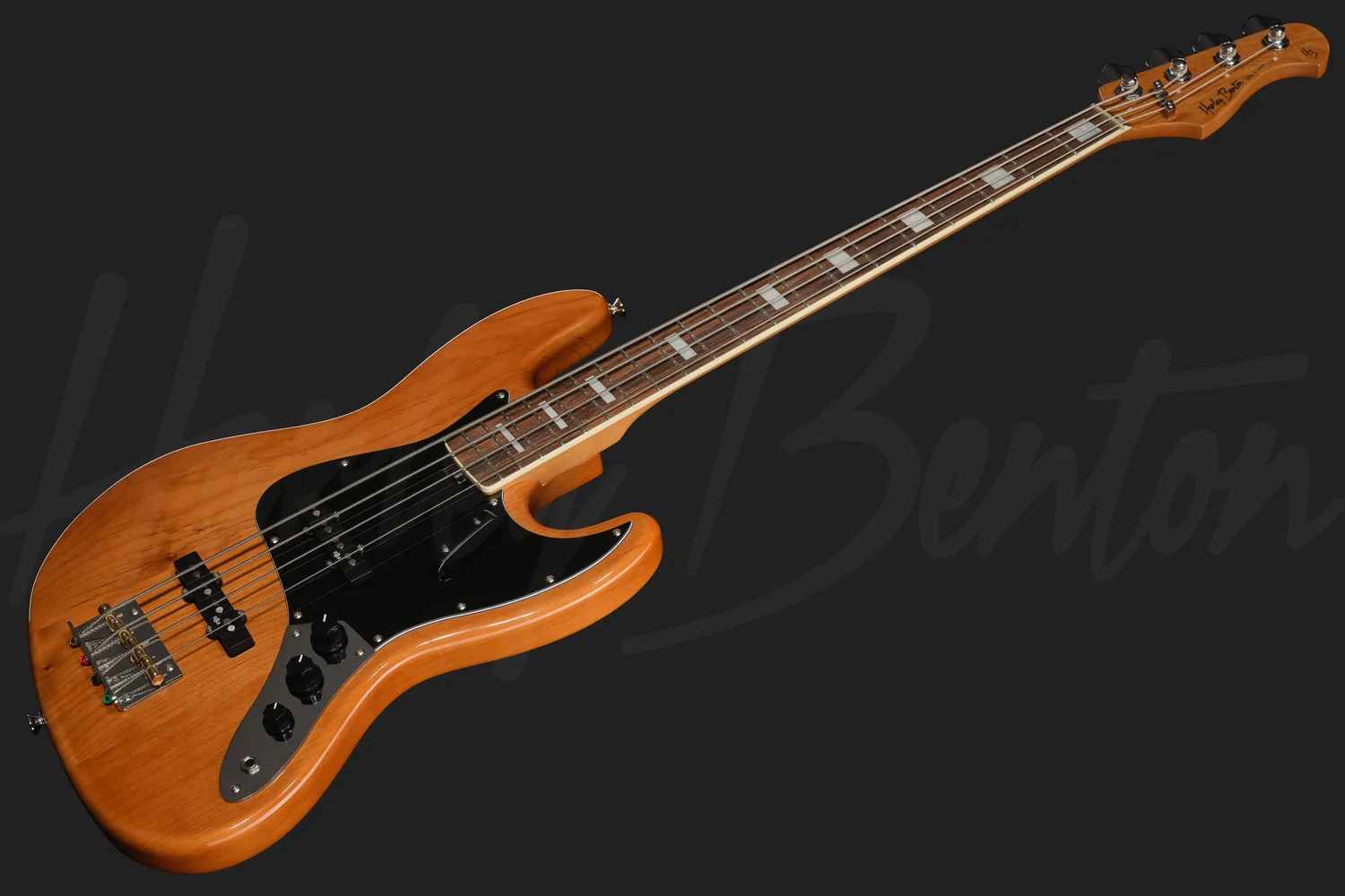 Harley Benton Pro Series MV-4JB E-Bass Natural Alnico