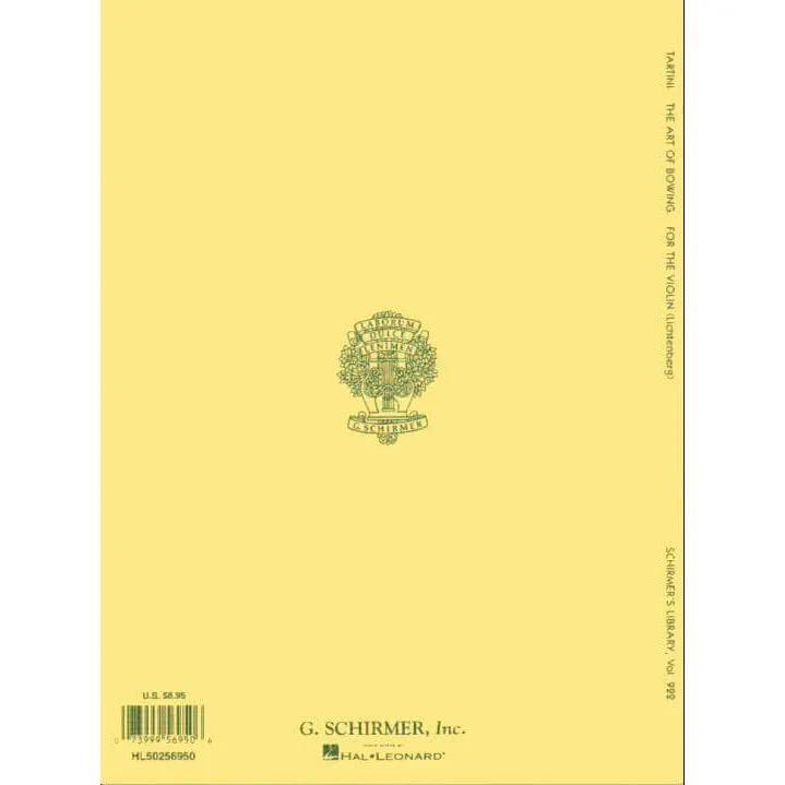 Schirmer Tartini Art of Bowing Violinenoten solo