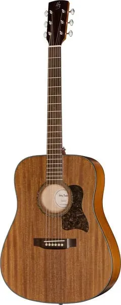 Harley Benton Custom Line CLD-65M Westerngitarre natur Mahagoni massiv