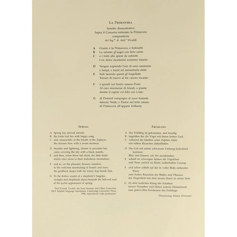 Bärenreiter Vivaldi Frühling Noten Violine Klavier E-Dur