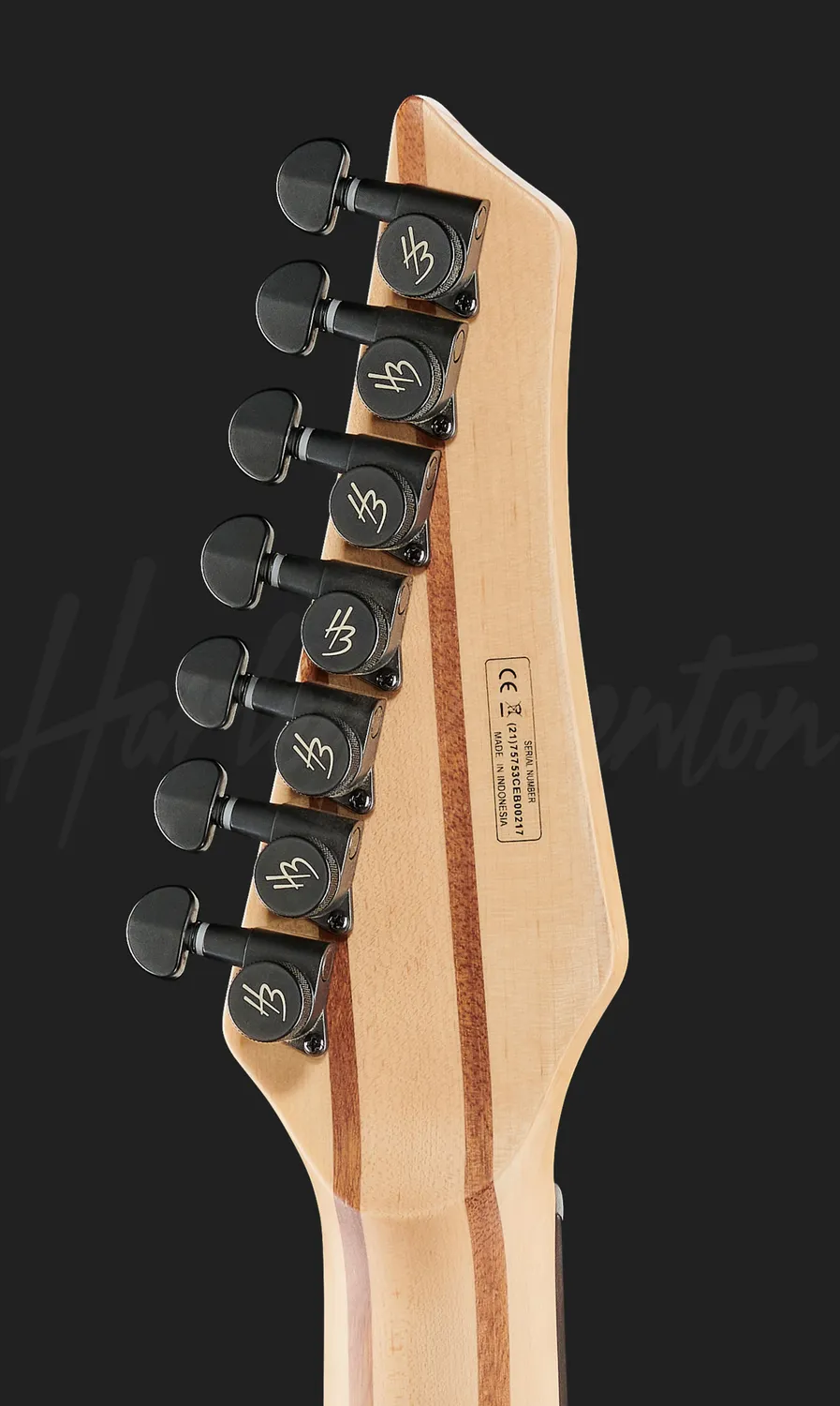 Harley Benton Progressive Amarok-7 E-Gitarre BKRD 7-saitig