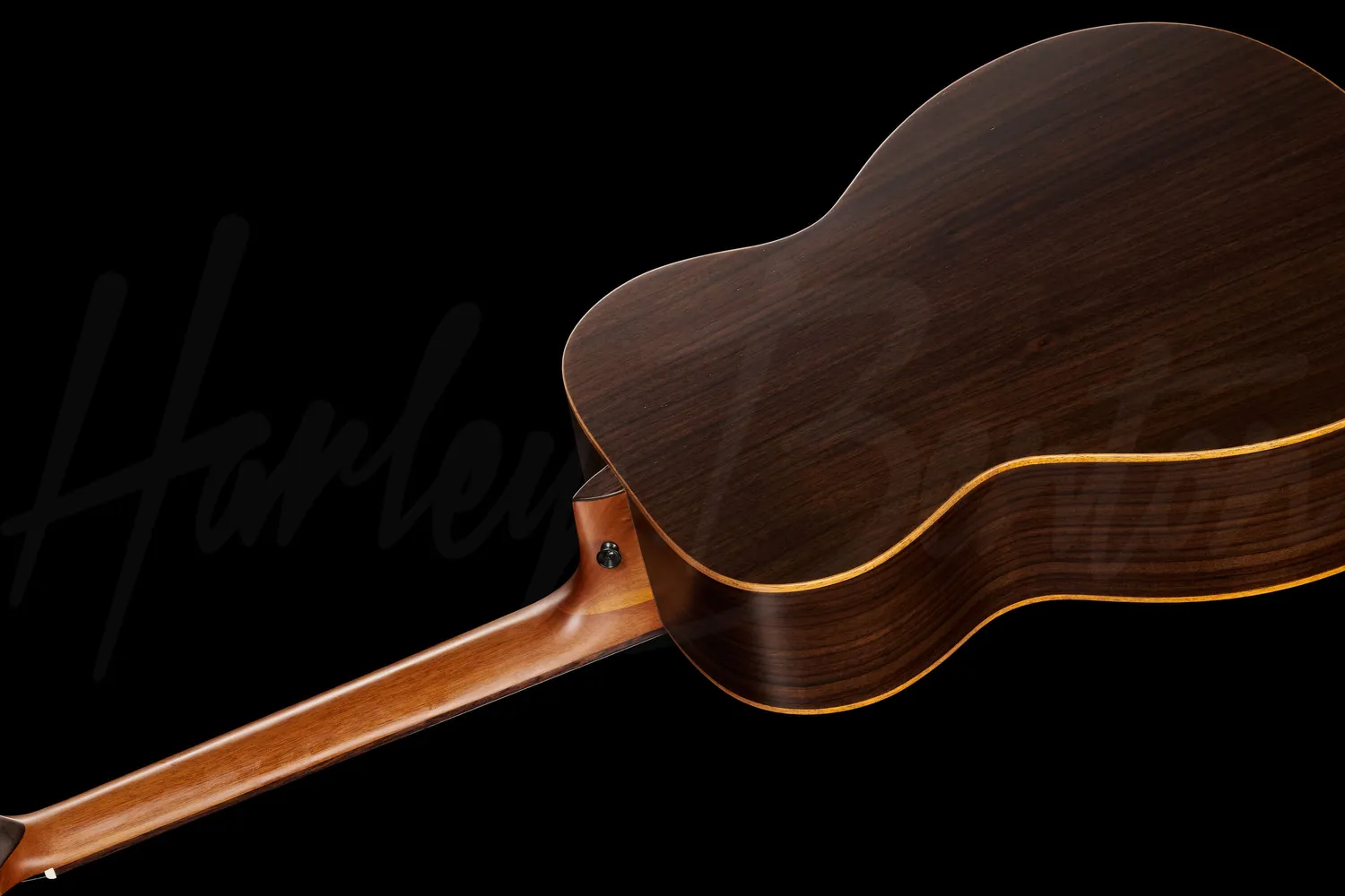 Harley Benton CLO-70ASR Akustikgitarre OM schwarz matt