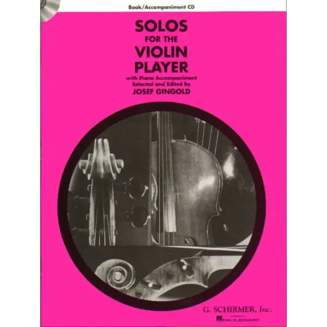 G. Schirmer Solos for the Violin Player Violinenoten Klavier