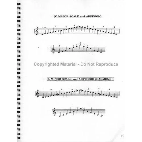 Matherly Progressive Scales Violine Noten Heft
