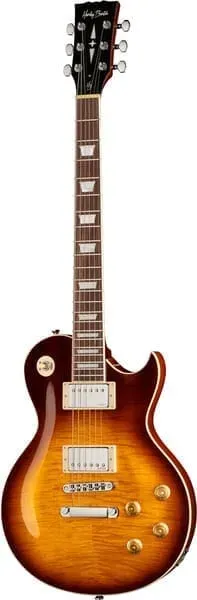 Harley Benton SC-550 Plus EMG E-Gitarre Faded Tobacco