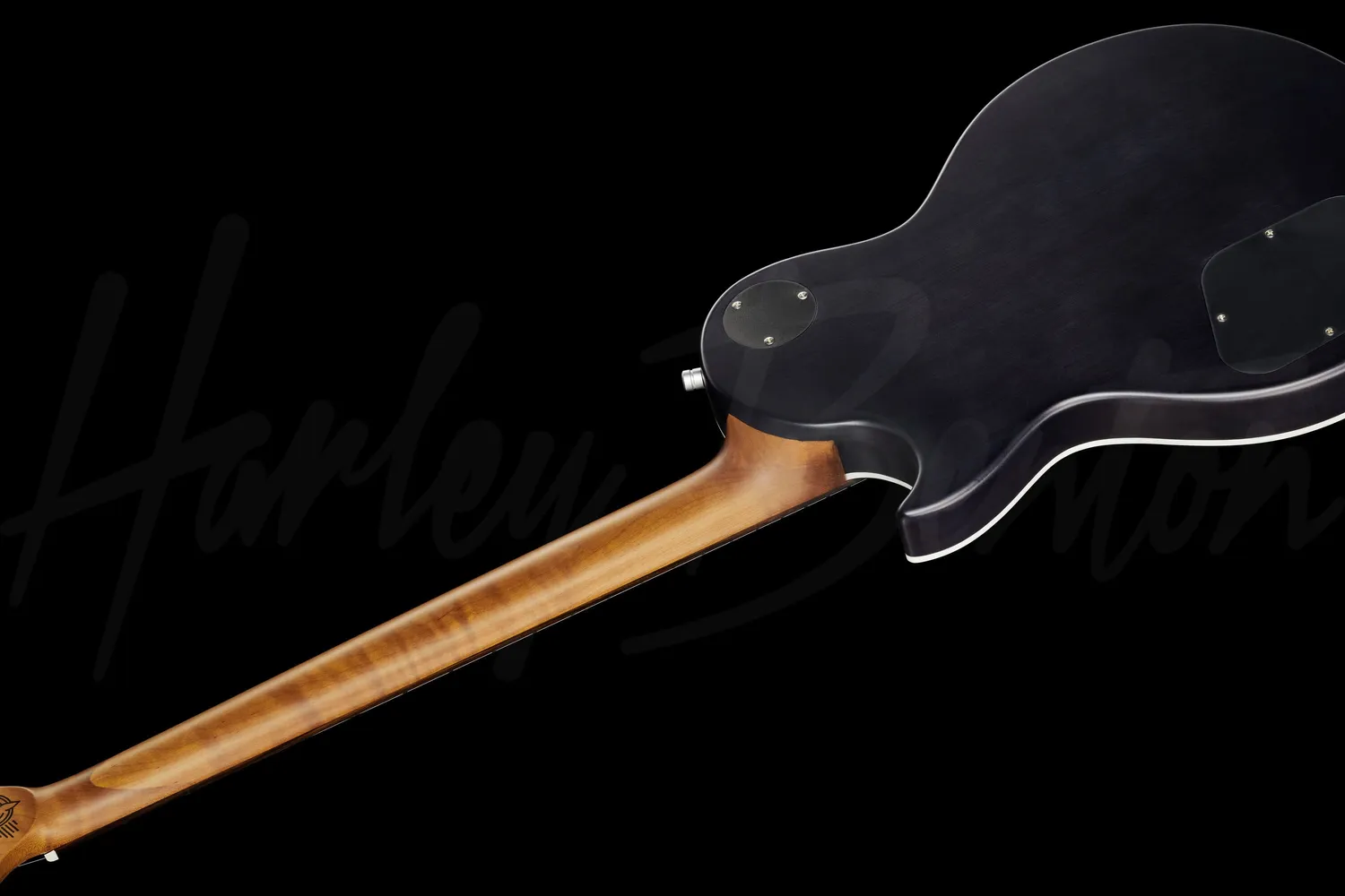 Harley Benton Pro Series Agufish Bariton E-Gitarre Purple Blast