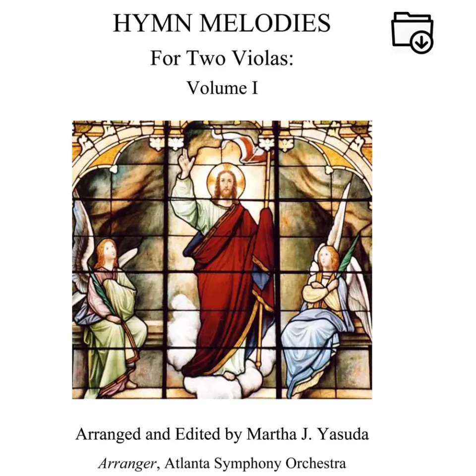 Yasuda Hymn Melodies 2 Bratschen Noten Download Band 1 leicht
