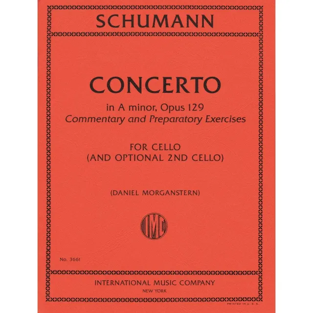 Schumann Cellokonzert a-moll Cello-Noten 2. Cello