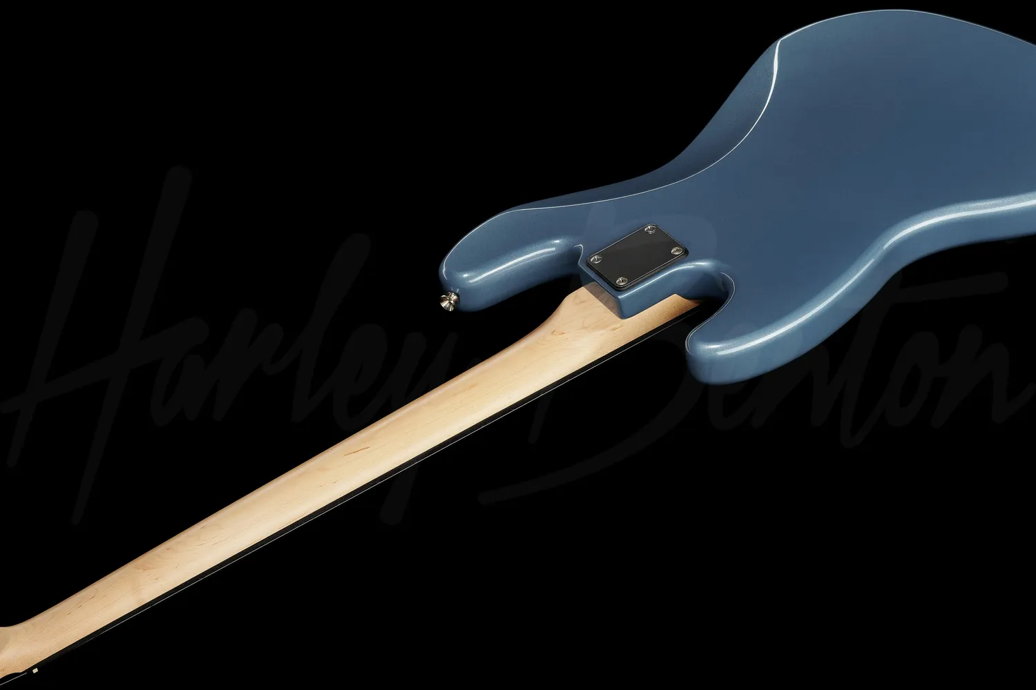 Harley Benton JB-20 MB E-Bass Blau Metallic