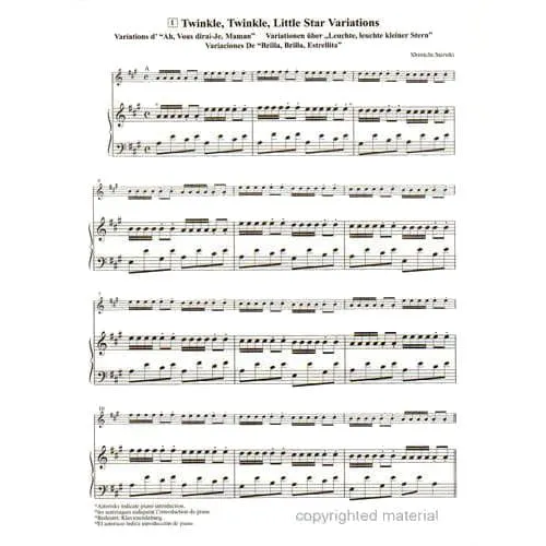 Suzuki Violin School Vol.1 Klavierbegleitung Noten