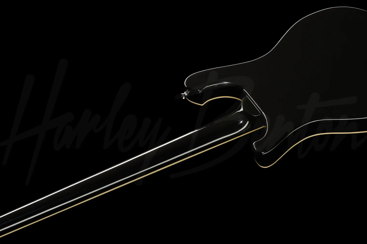 Harley Benton RB-414BK Tribute E-Bass Schwarz Singlecoil