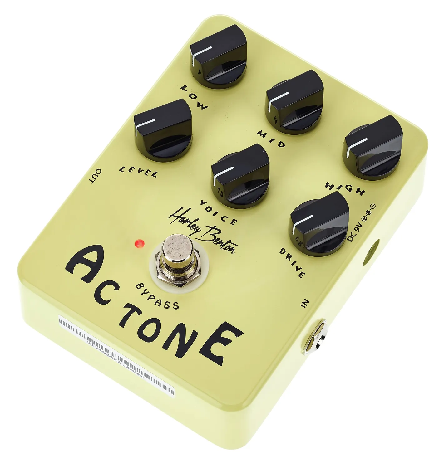 Harley Benton TrueTone AC Effektpedal Overdrive analog