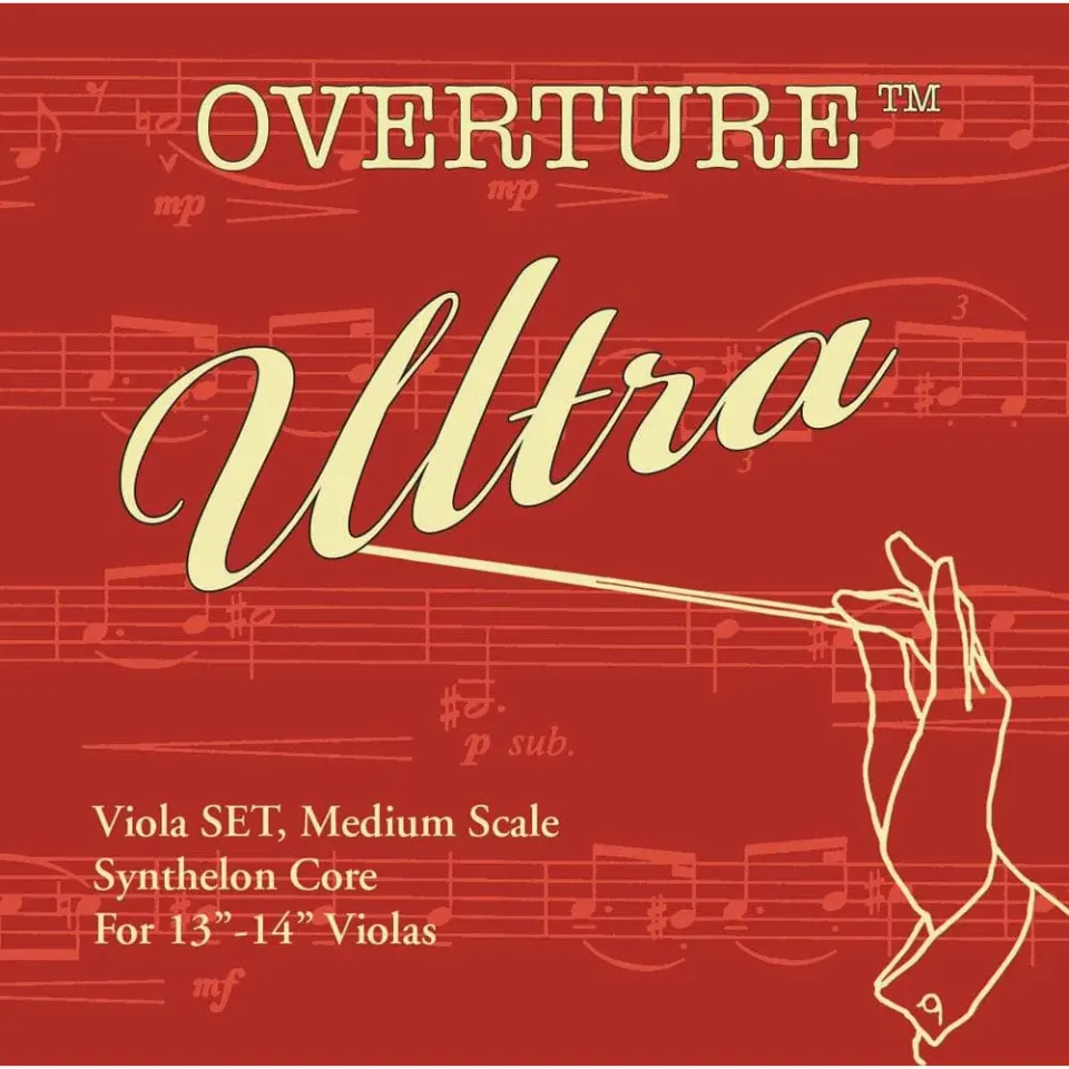 Shar Music Overture Ultra Bratschensaiten Satz 13-14 Zoll mittel