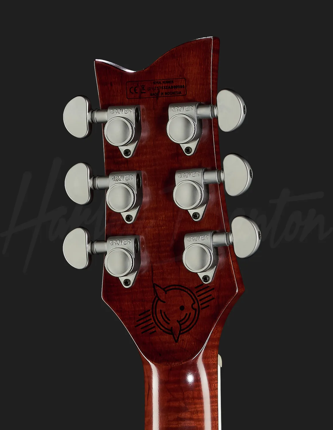 Harley Benton Agufish LTD Signature E-Gitarre Violet