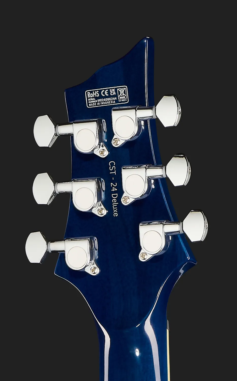 Harley Benton CST-24T P90 E-Gitarre Ocean Flame mit Tremolo