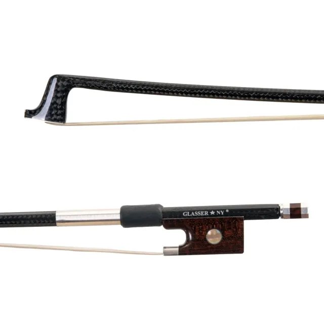 Glasser Braided Carbon 2005BCFSK-SN Geigenbogen 4/4