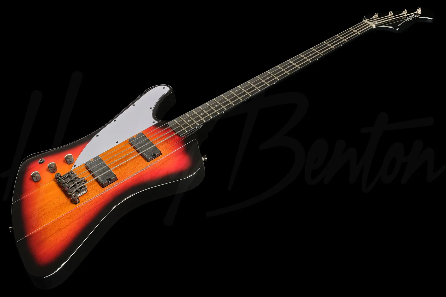 Harley Benton TB-70VS LH E-Bass Vintage Sunburst Aktiv