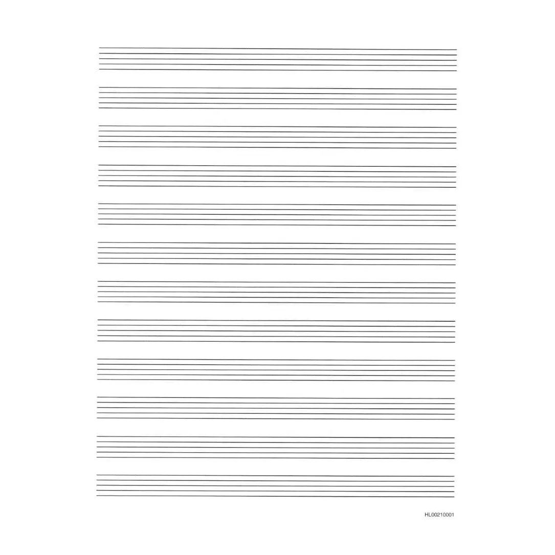 Hal Leonard Notenpapier Standard Manuskriptpapier