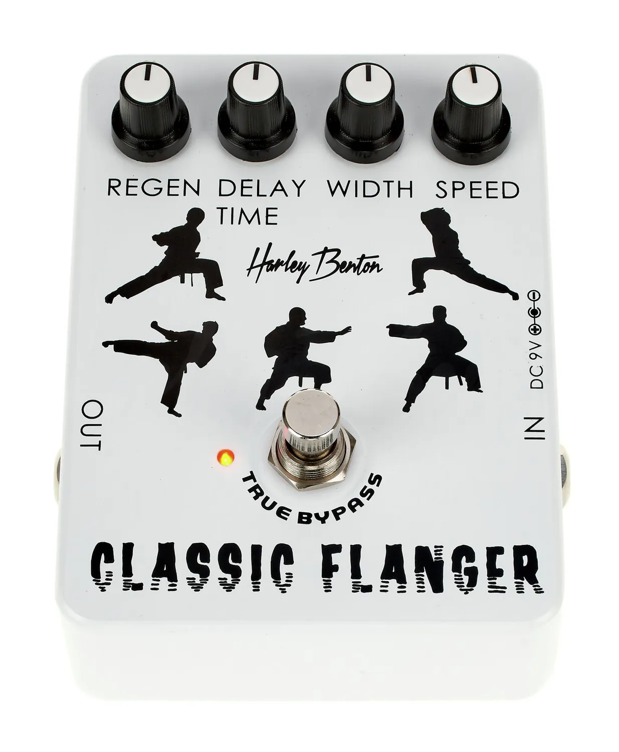 Harley Benton Classic Flanger Effektpedal True Bypass