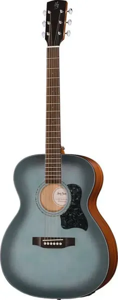 Harley Benton CLO-65SE Akustikgitarre Slate Blue Tonabnehmer
