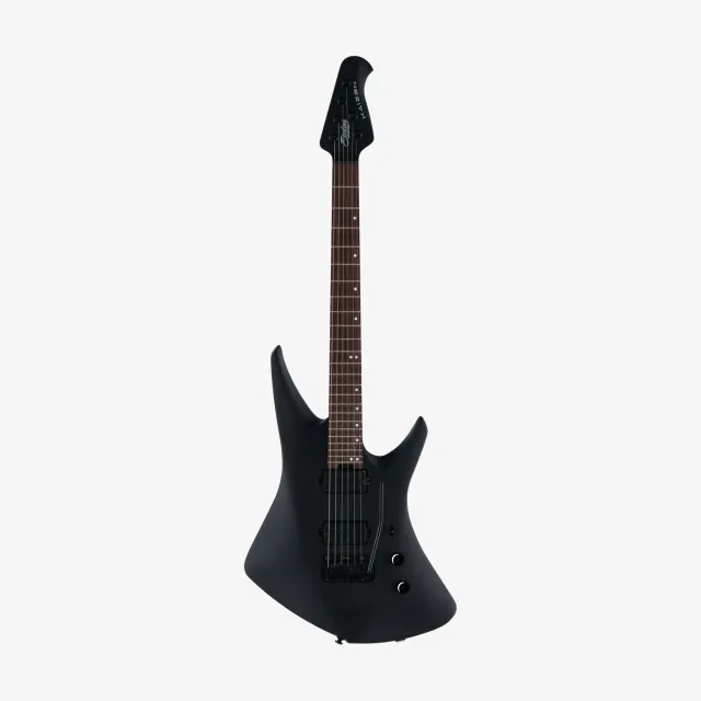 Sterling Kaizen E-Gitarre Stealth Black 24 Bünde Tremolo