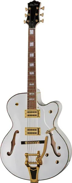 Harley Benton Vintage Big Tone Trem E-Gitarre Vintage White