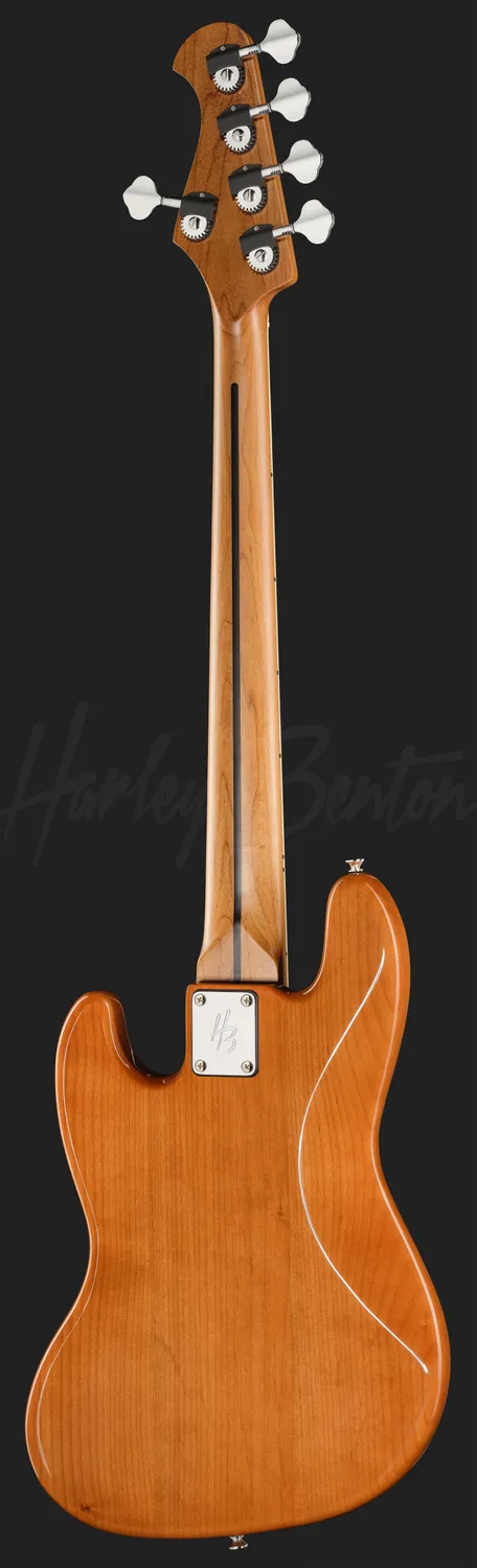 Harley Benton Pro Series MV-5JB E-Bass Natural 5-saitig