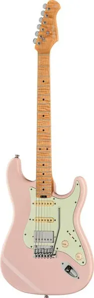 Harley Benton ST-Modern Plus HSS E-Gitarre Shell Pink Alder