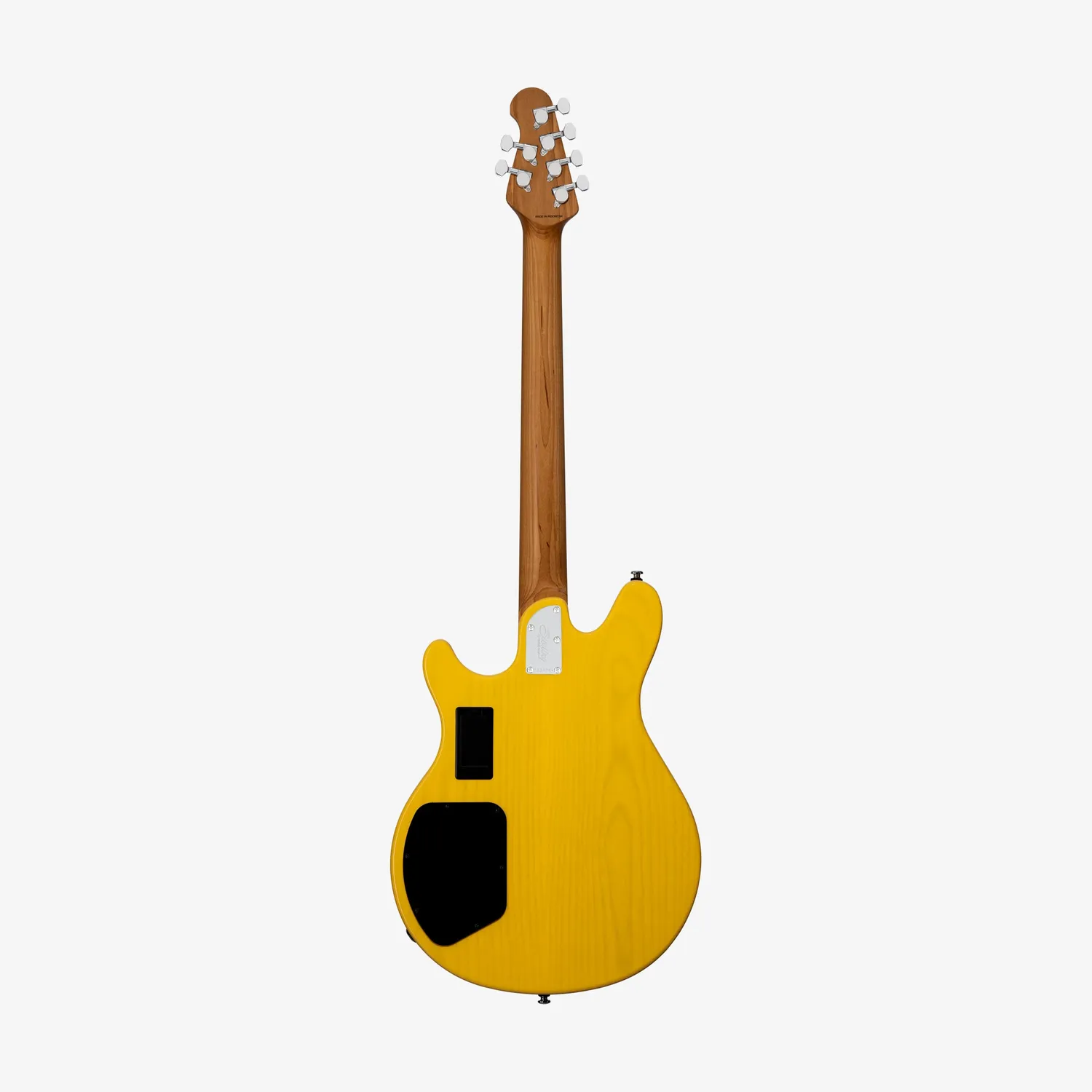 Sterling Valentine Chambered Bigsby E-Gitarre Butterscotch 12dB Boost