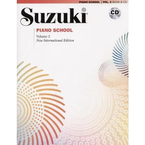 Suzuki Piano School Vol. 2 Klaviernoten Buch mit CD Gehör