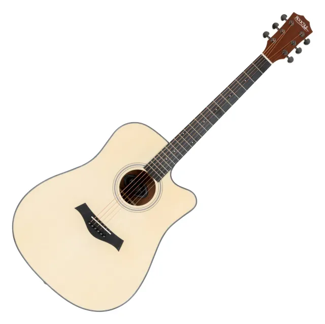 Rocktile WSD-101C NT Westerngitarre natur Dreadnought Sapele